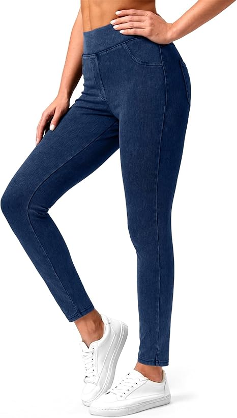 Pull on Stretchy Jeans for Women High Waisted Skinny