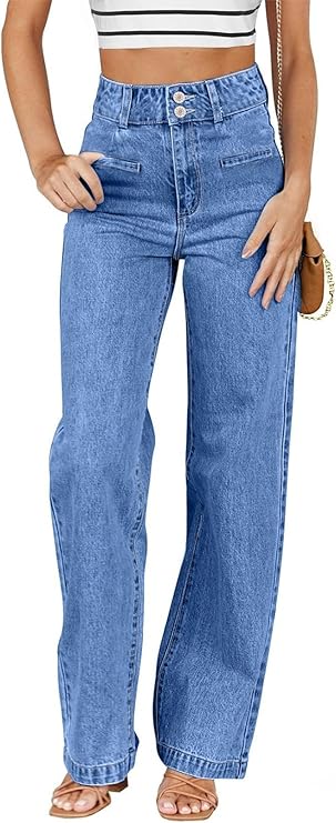High-Waisted Jeans